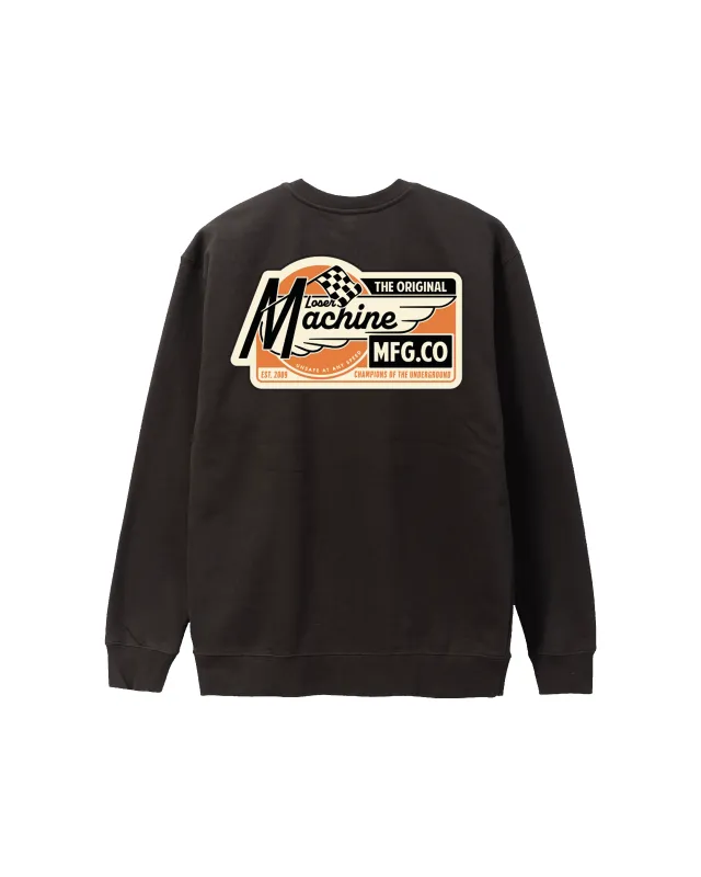 MAGNETO CREWNECK made by Loser Machine Company