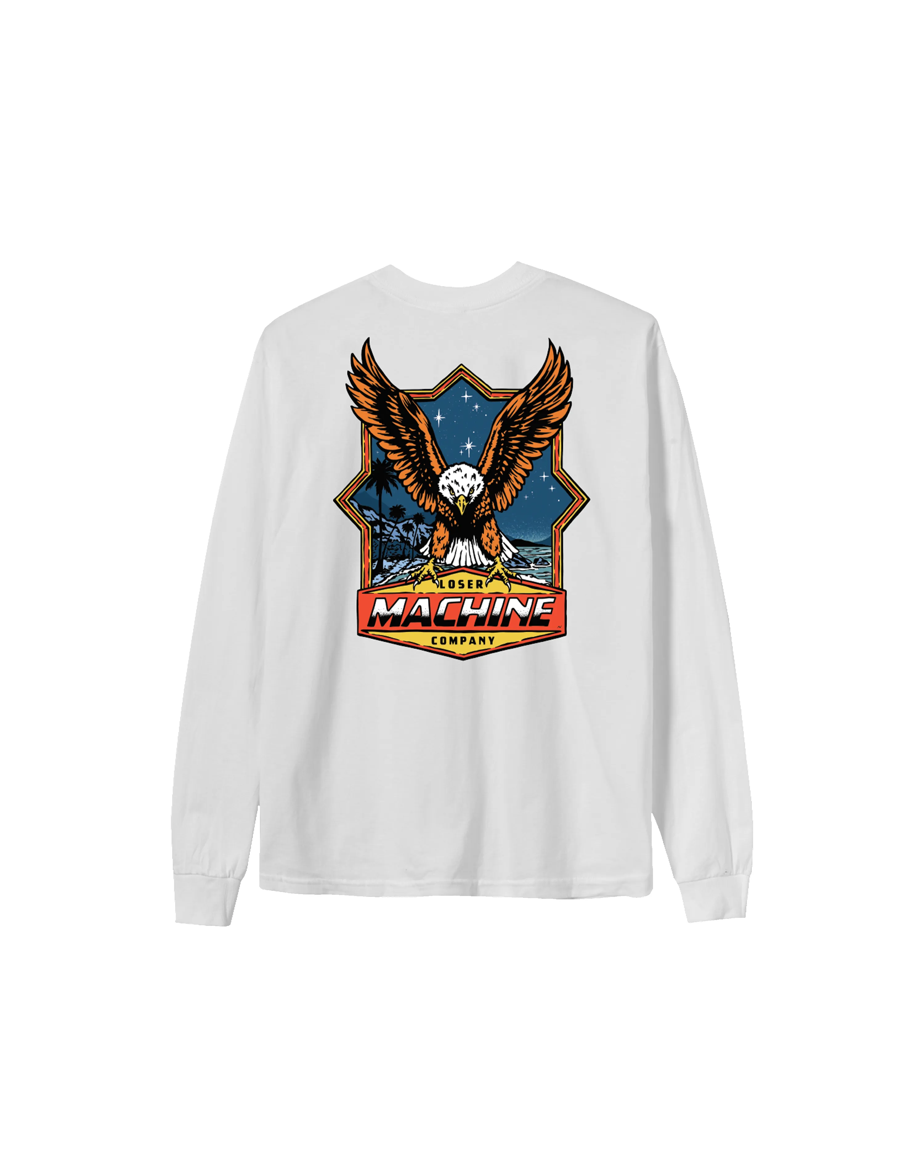DRIFTER LS STOCK T-SHIRT sold by Loser Machine Company