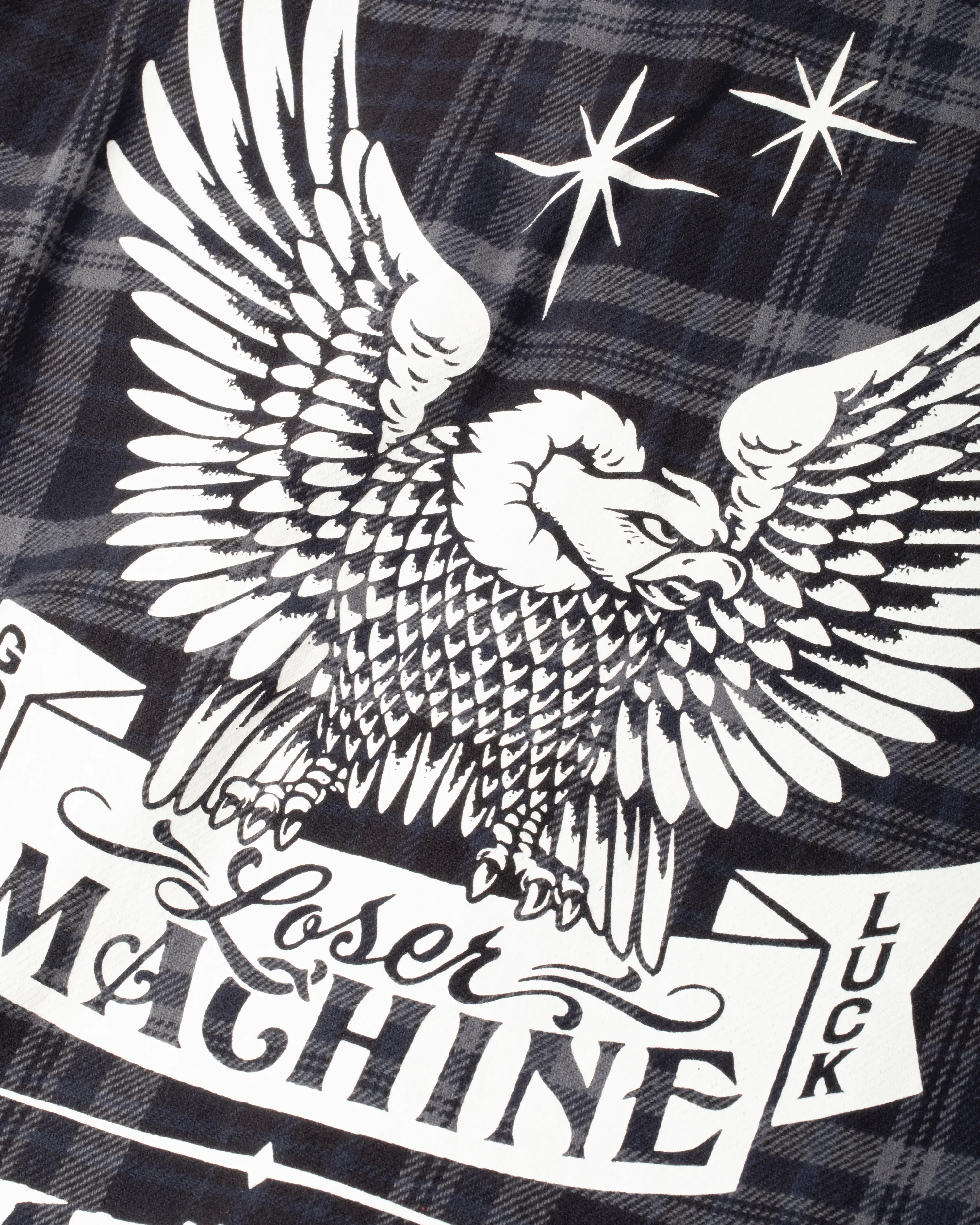 STEP UP FLANNEL SHIRT sold by Loser Machine Company product image thumbnail 5