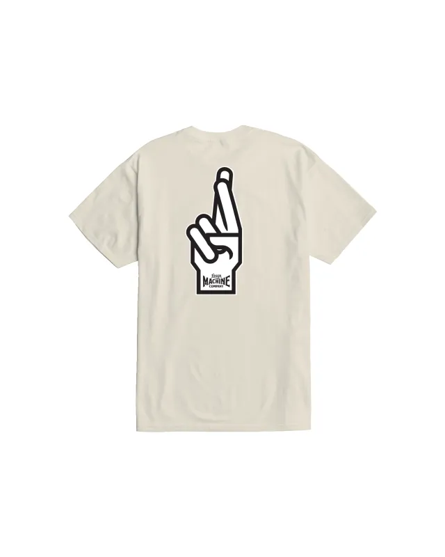 GOOD LUCK FINGERS STOCK T-SHIRT made by Loser Machine Company