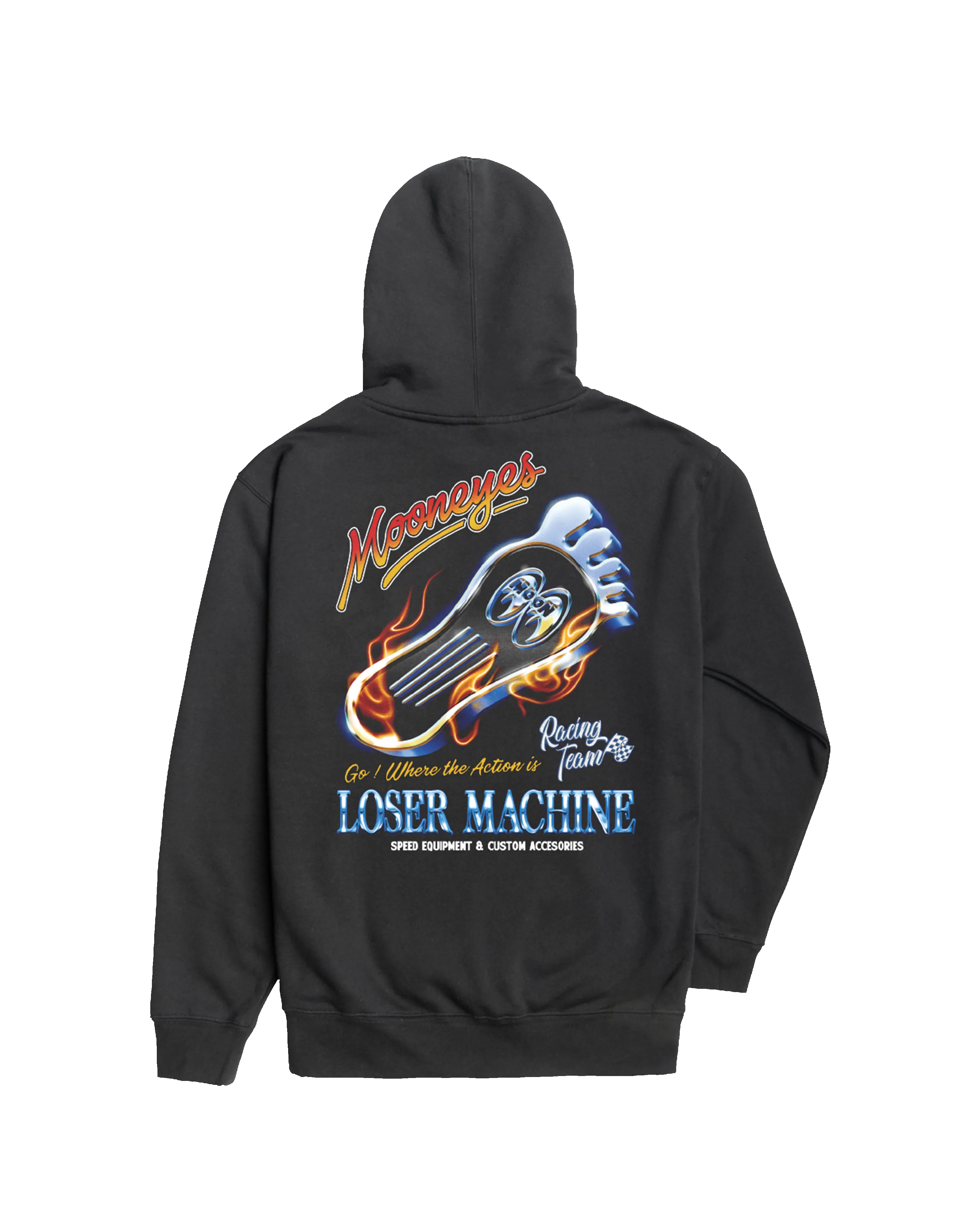 RED HOT PULLOVER sold by Loser Machine Company