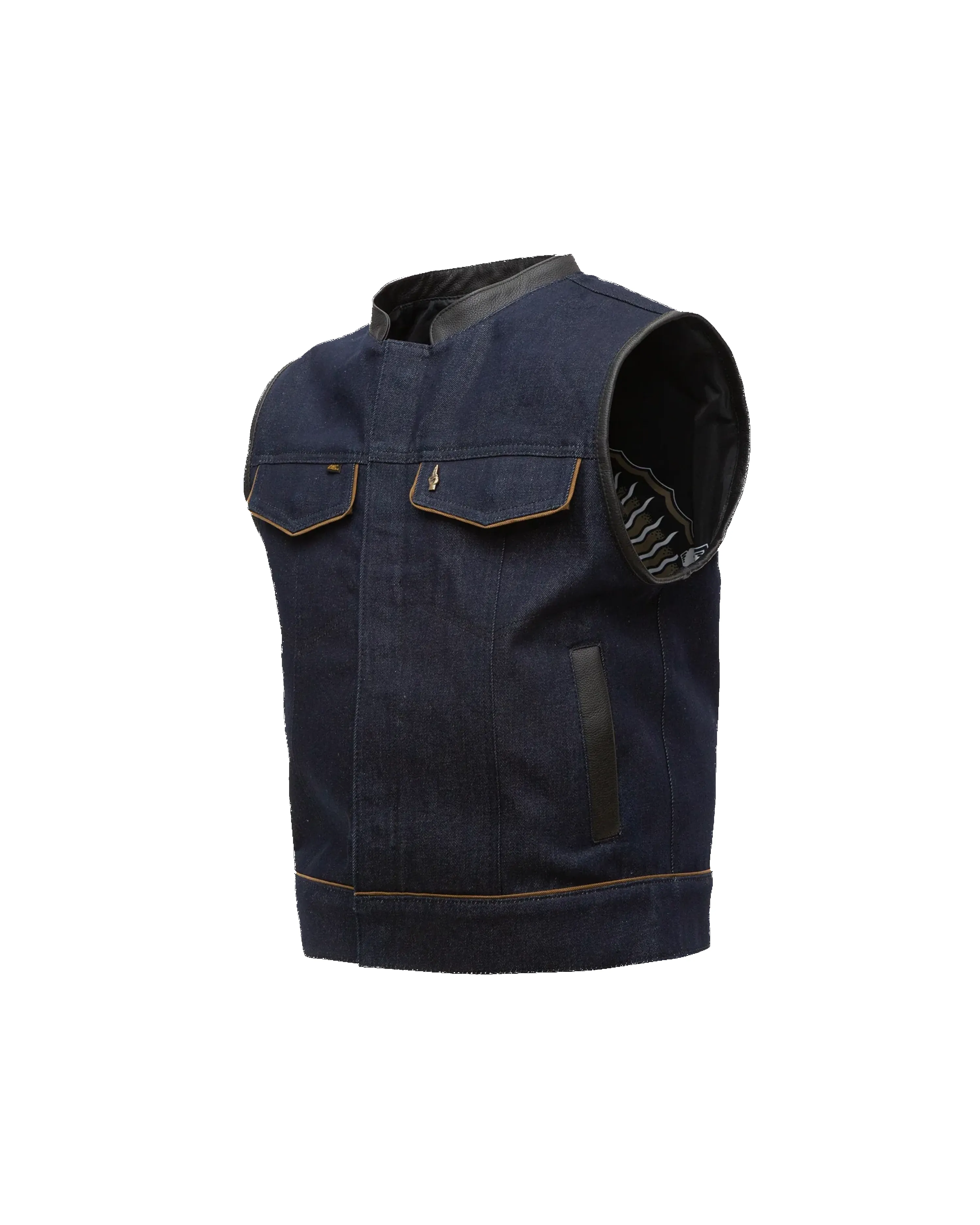 LMC X ESPINOZAS DENIM VEST sold by Loser Machine Company product image thumbnail 3