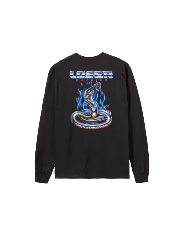 CHROME COBRA STOCK LS T-SHIRT made by Loser Machine Company