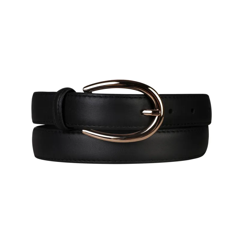 Horseshoe Belt - black made by Novinska