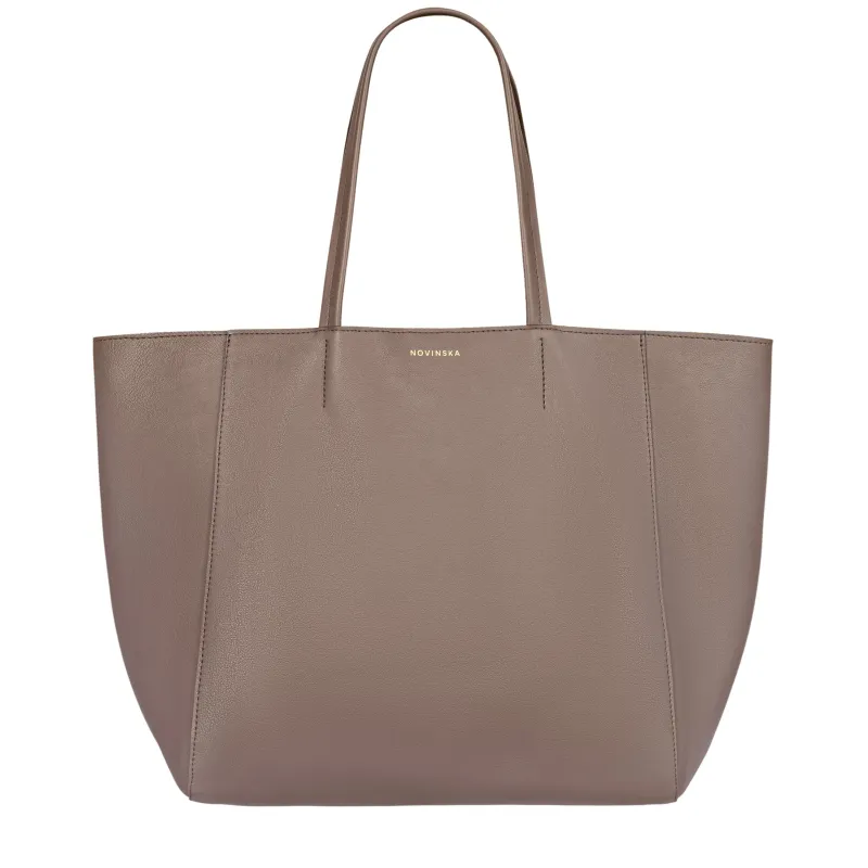 Shopping Bag Carolyn - Taupe made by Novinska