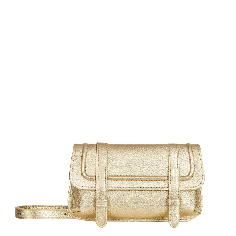 Mini Belt Bag No.108 - Champagne sold by Novinska