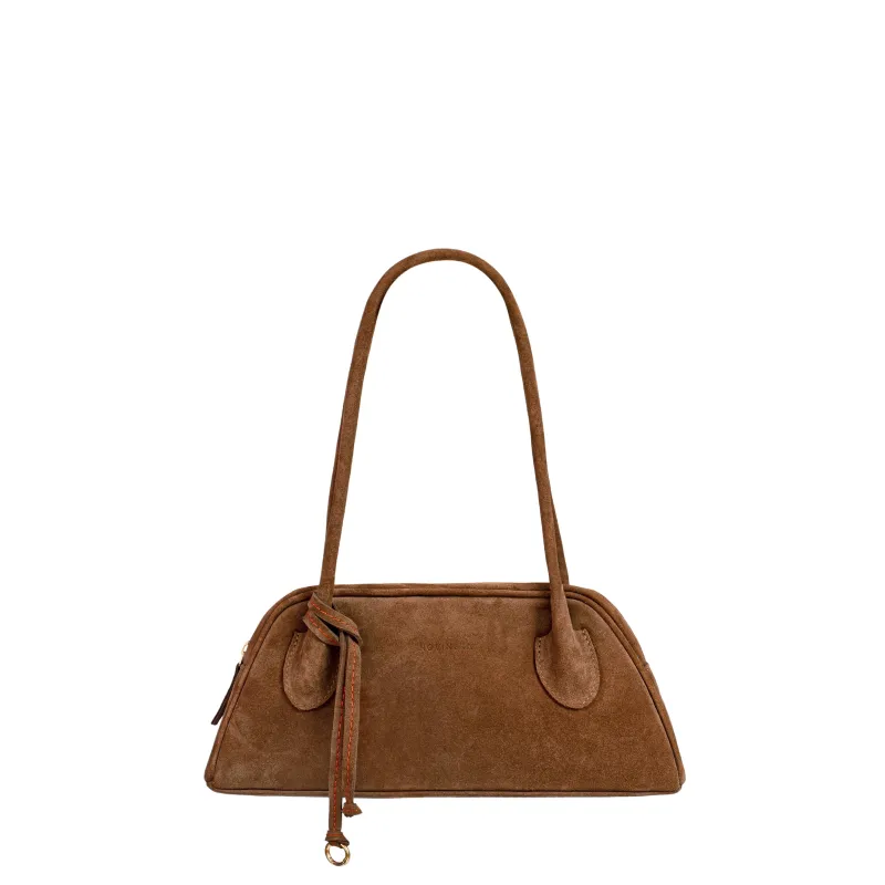 TRAPEZE BAG - Cognac sold by Novinska