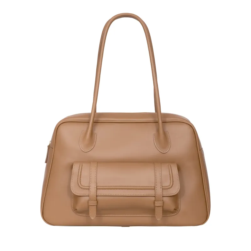 BOWLING BAG MAXI - No. 909 - Amber sold by Novinska