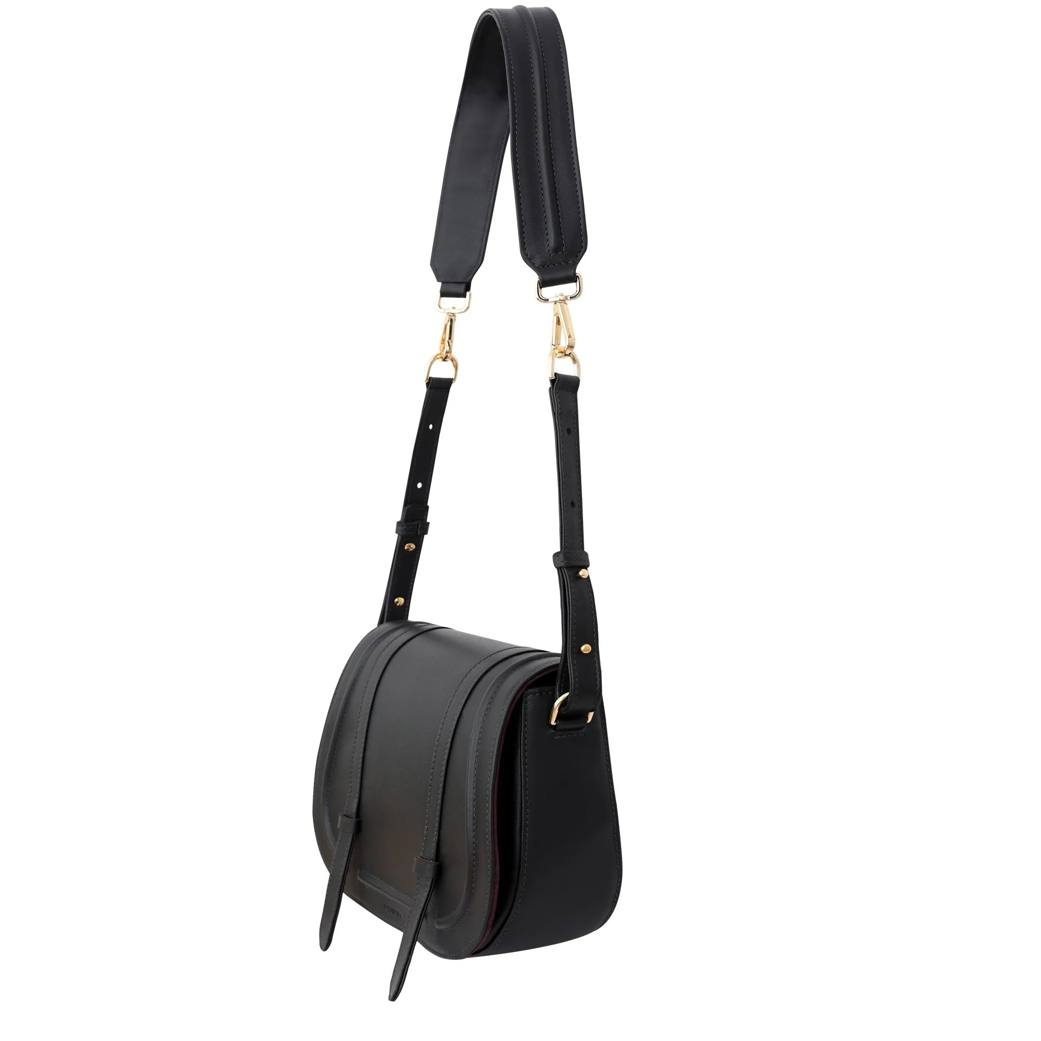 Maxi Saddle Bag No. 408 - Black sold by Novinska product image thumbnail 3