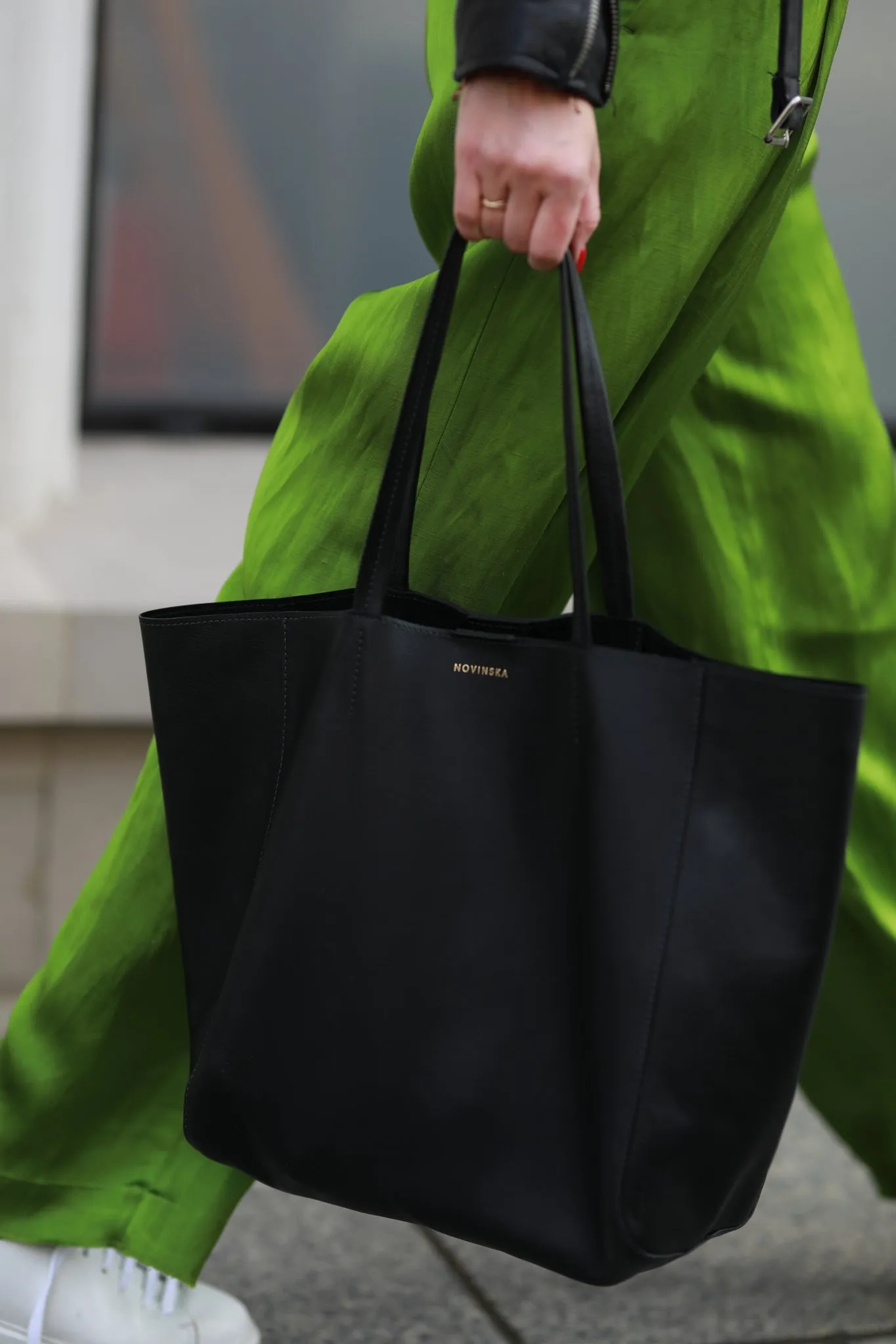 Shopping Bag Carolyn - Czarna sold by Novinska product image thumbnail 5