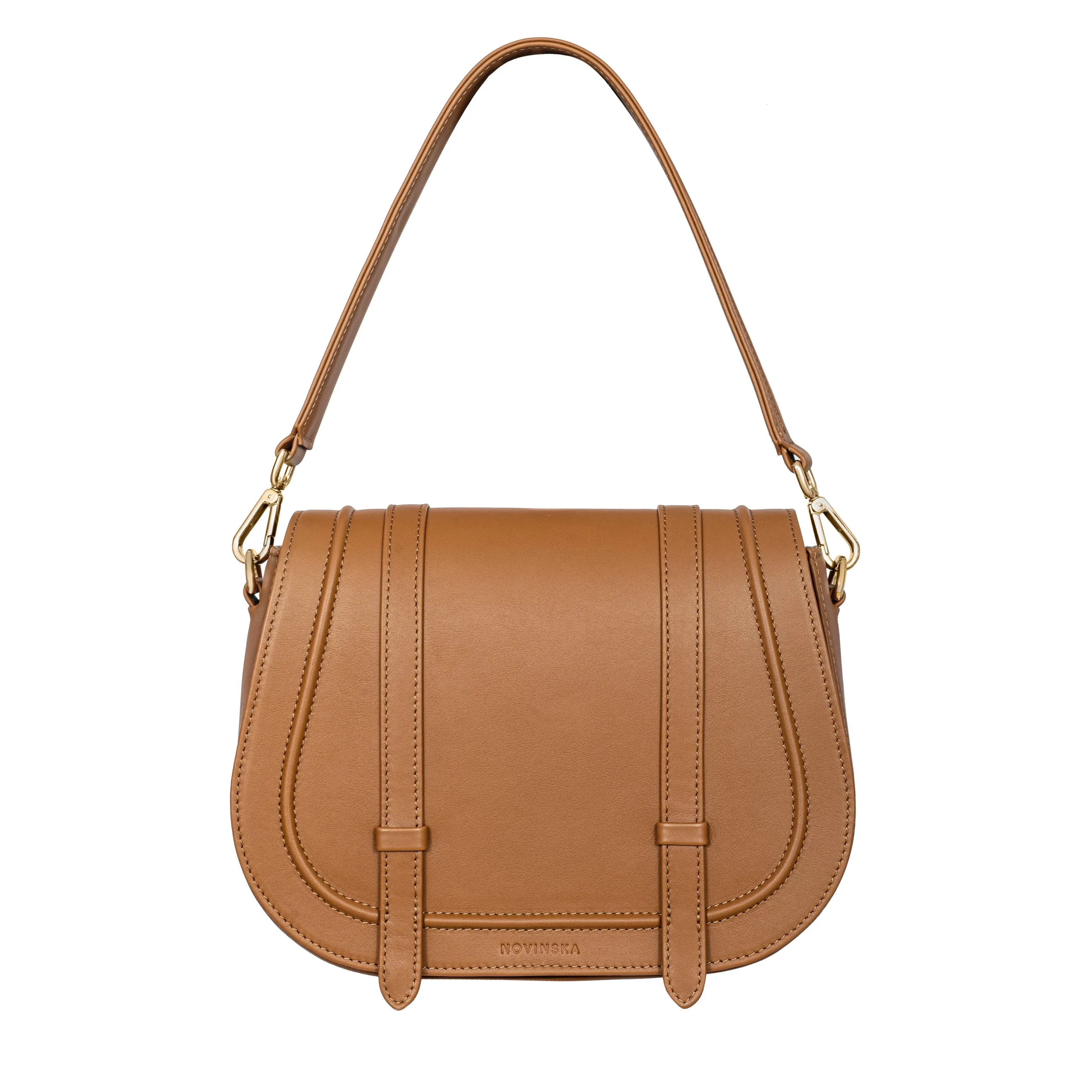 SADDLE BAG MAXI - Amber sold by Novinska