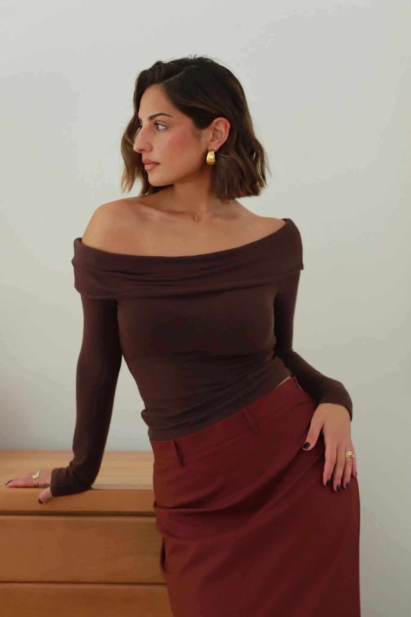 Gardenia Off The Shoulder Top sold by Tunchy