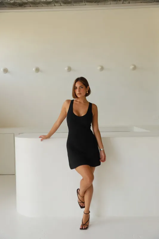 Josie Knitted Mini Dress sold by Tunchy