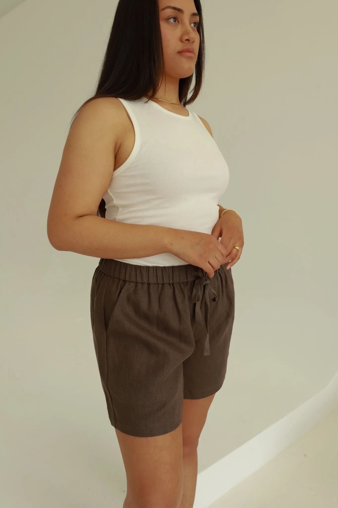 Spring Unisex Linen Shorts sold by Tunchy product image thumbnail 5