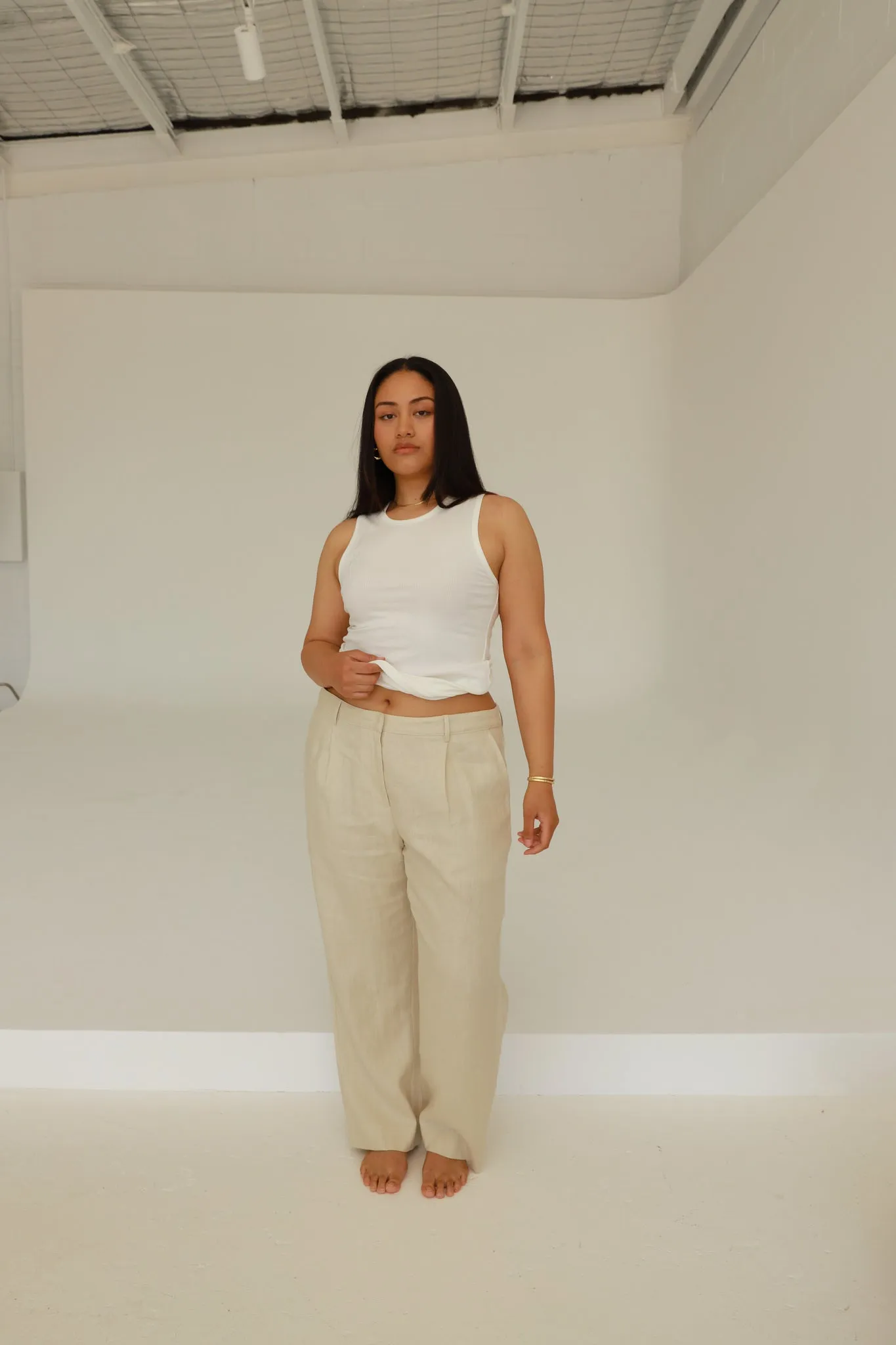 Slick Unisex Linen Pants sold by Tunchy product image thumbnail 3