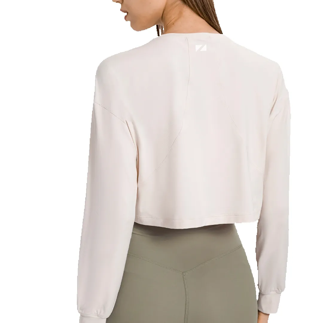 Activ Cropped Long Sleeve sold by Zueike product image thumbnail 4