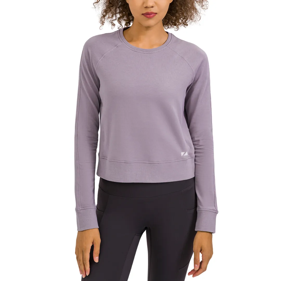 RLX Cropped Long Sleeve Crew sold by Zueike product image thumbnail 2