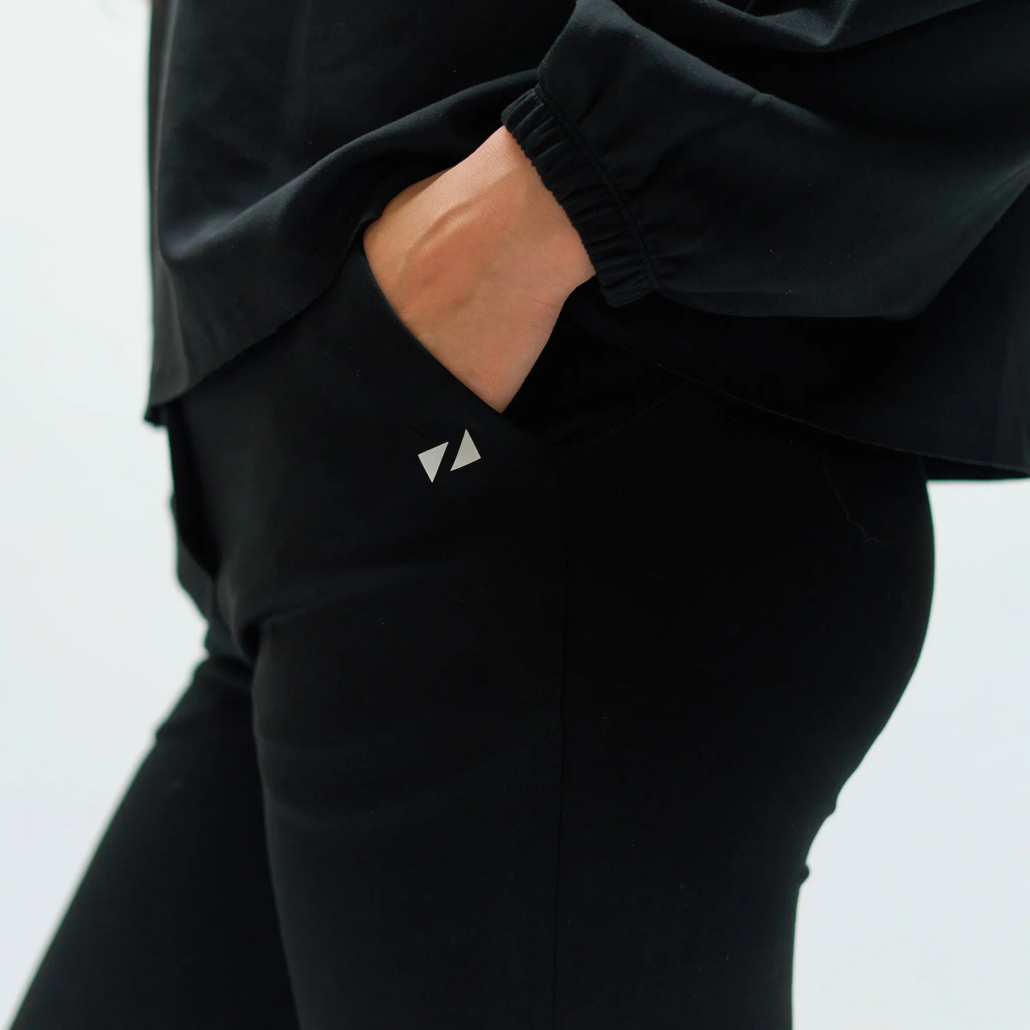 Zen Ladies Oversized Crop Crewneck sold by Zueike product image thumbnail 2