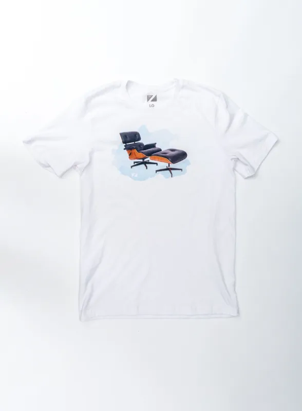 The EAMES Lounge Tee sold by Zueike