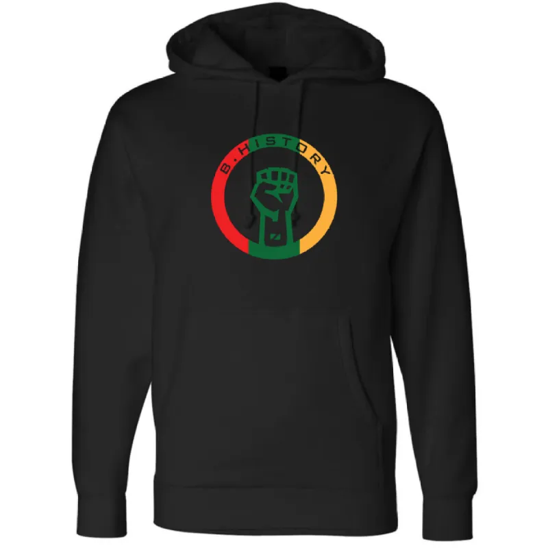 B. History Midweight Hoodie (3 Color Chenille logo) made by Zueike