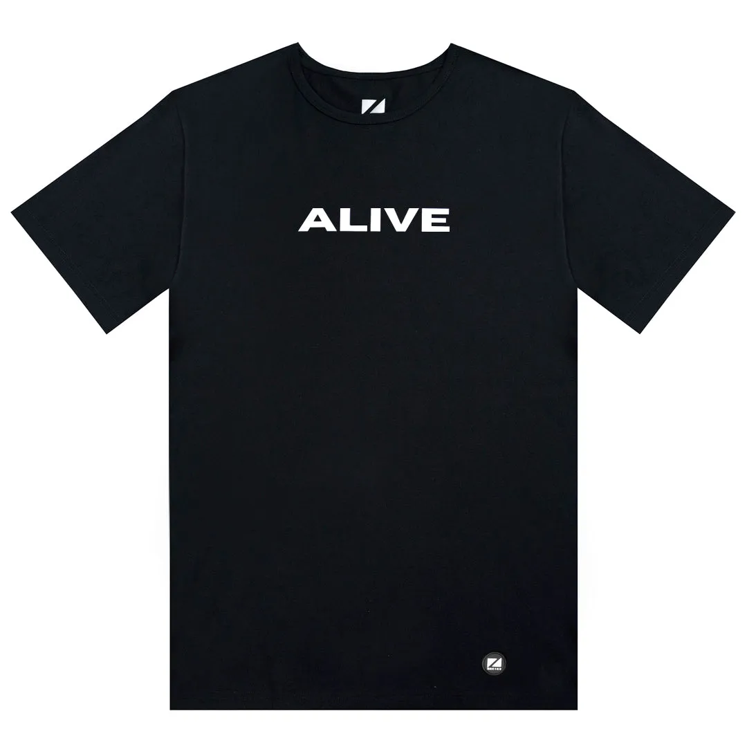 "ALIVE" CONCEPT TEE sold by Zueike