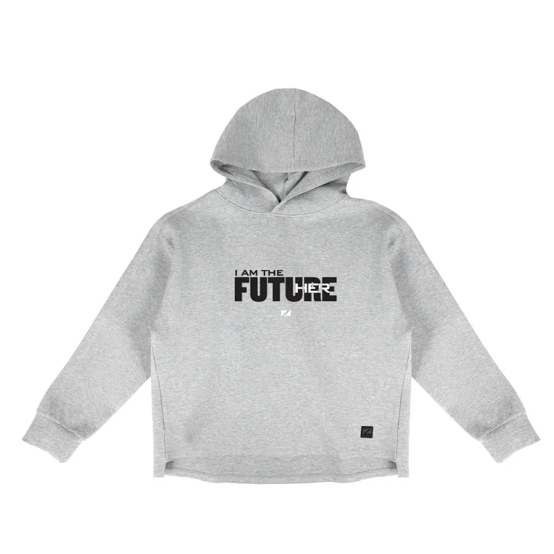 I Am The Future Her - Women's Lounge Hood sold by Zueike product image thumbnail 2