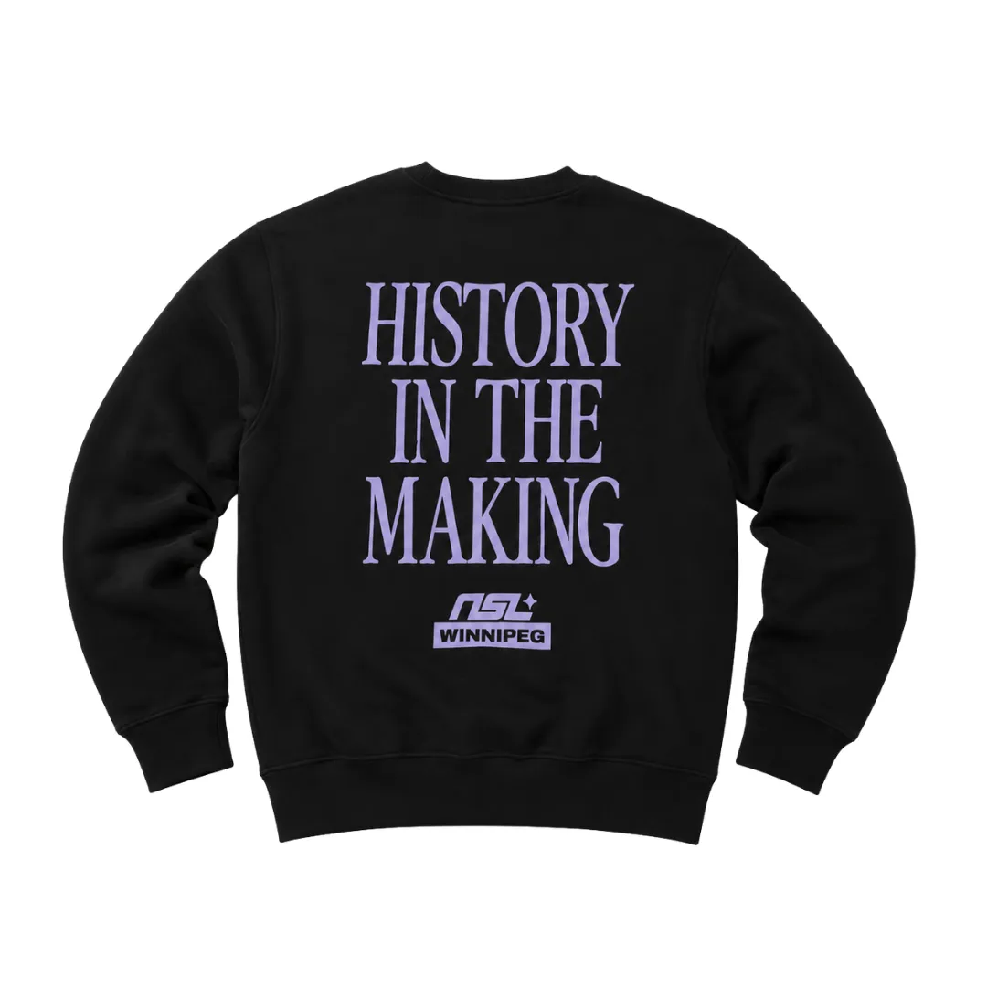 NSL Winnipeg - History In The Making Crewneck sold by Zueike product image thumbnail 2