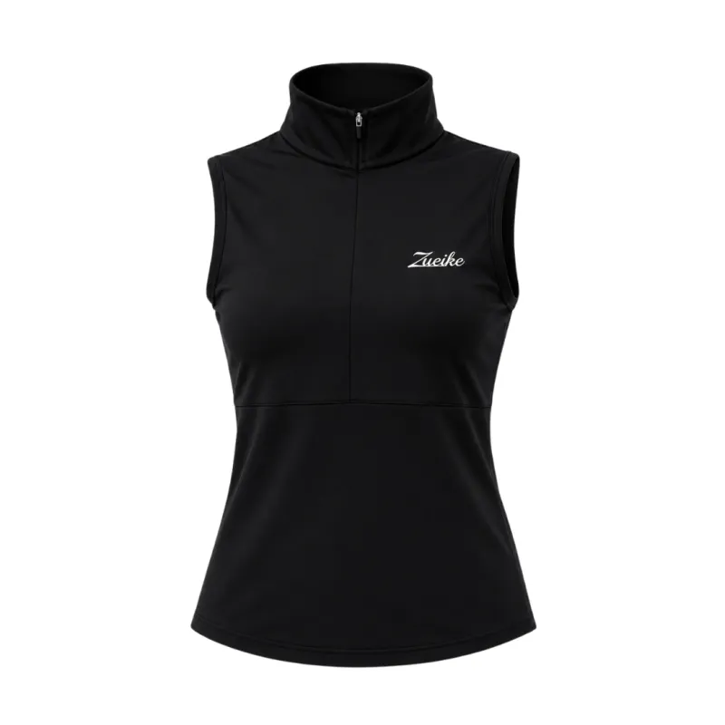 Womens Sleeveless Ace Polo made by Zueike