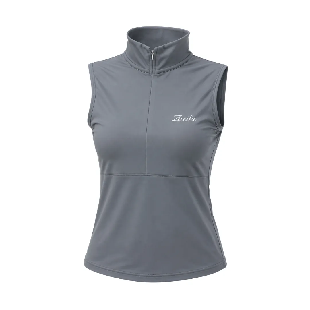 Womens Sleeveless Ace Polo sold by Zueike product image thumbnail 3