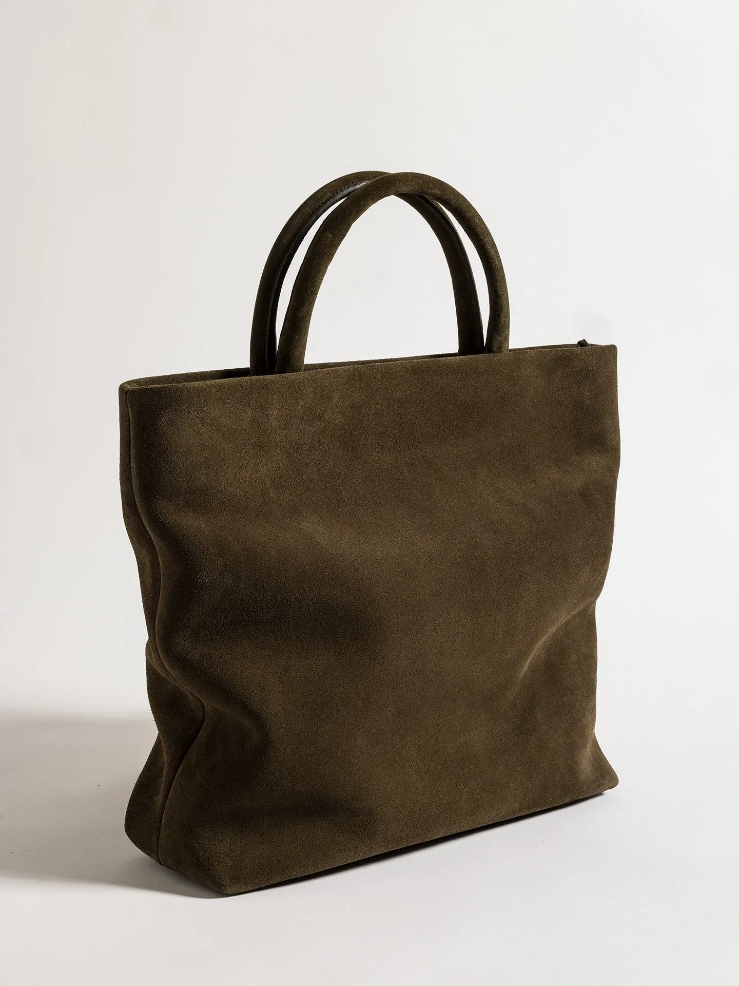 SOLOBAG SUEDE MARRON GLACE sold by Jacques Soloviere