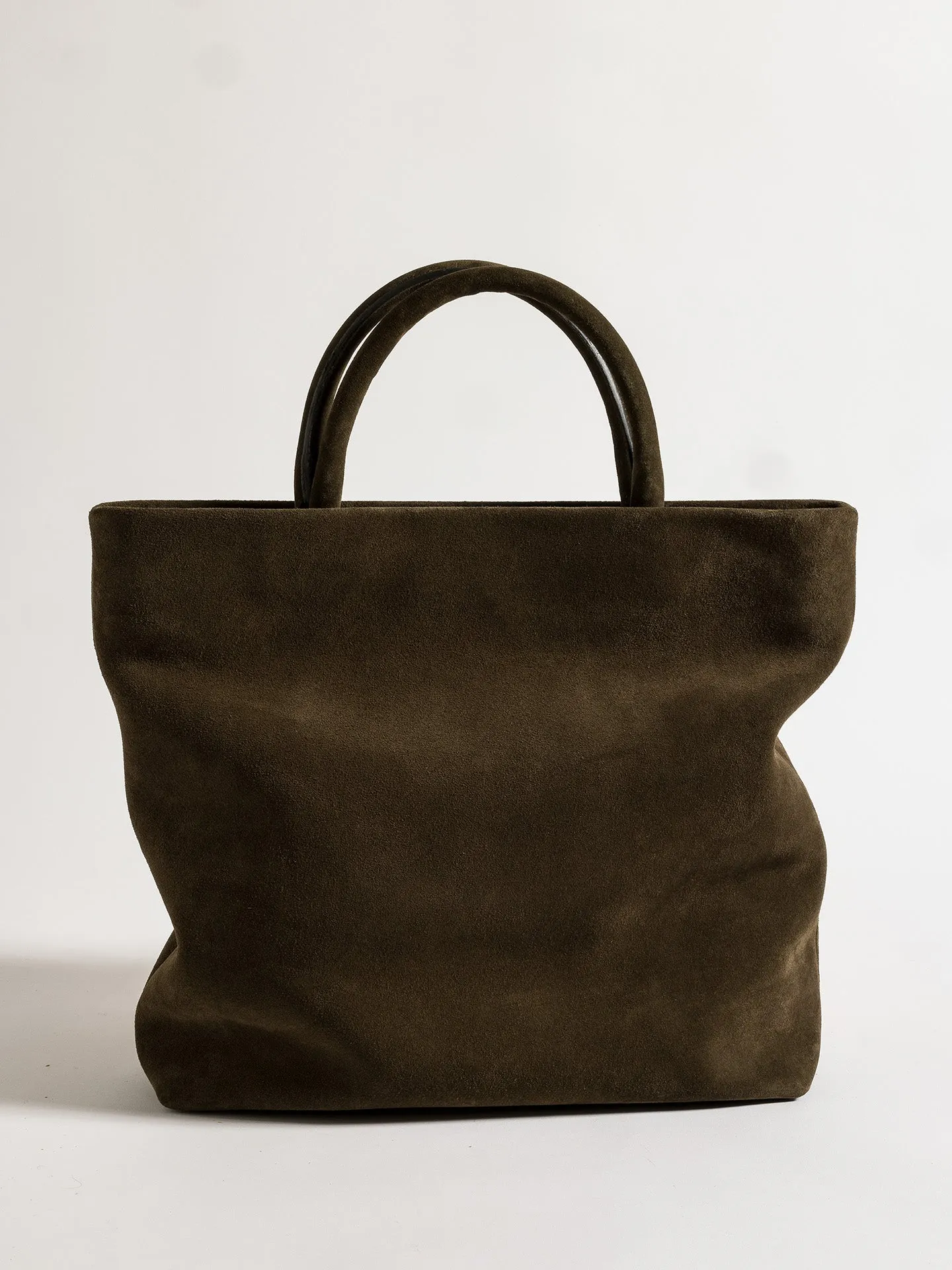 SOLOBAG SUEDE MARRON GLACE sold by Jacques Soloviere product image thumbnail 2