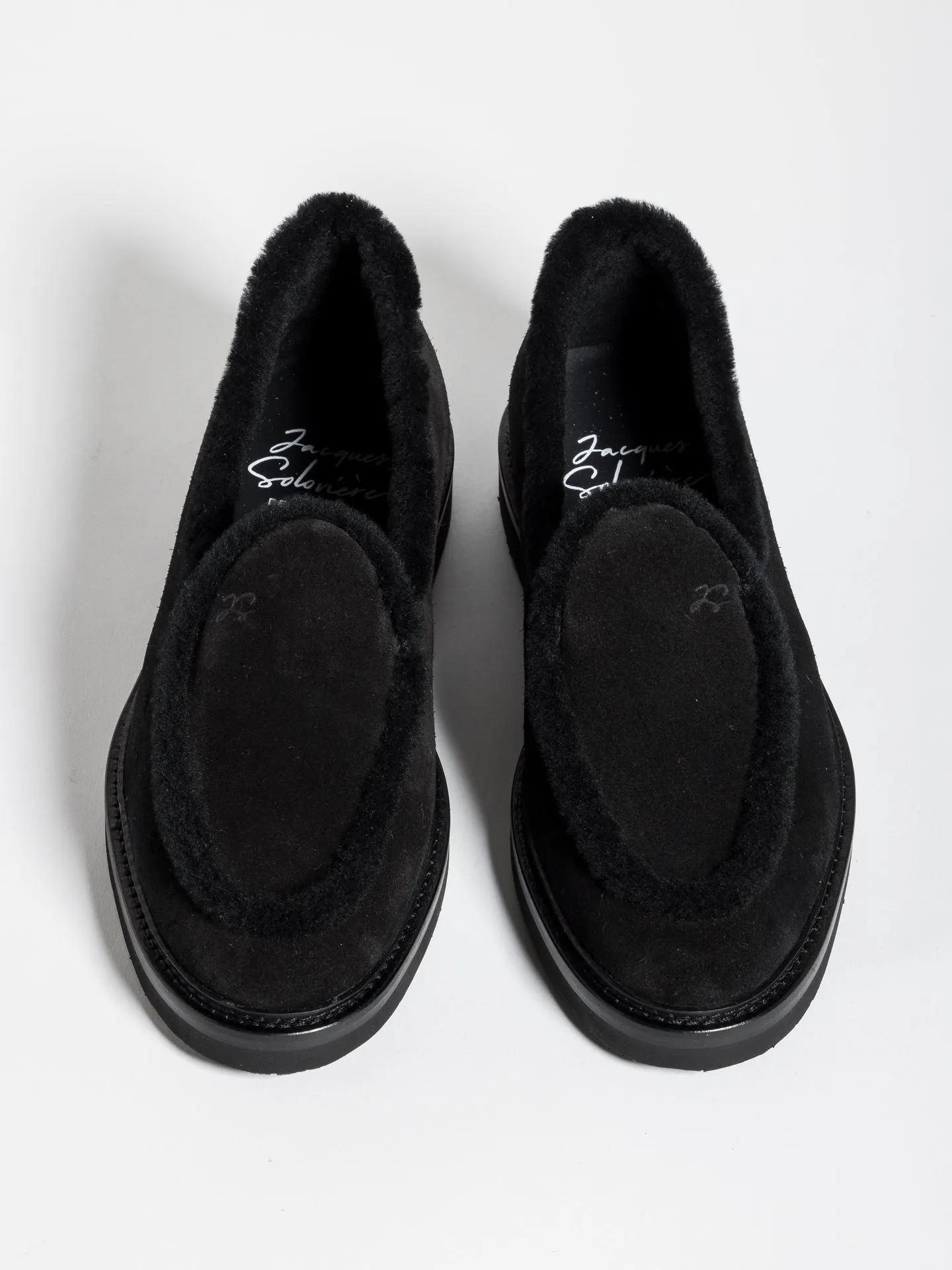 ALEXIS BLACK SHEARLING sold by Jacques Soloviere product image thumbnail 3