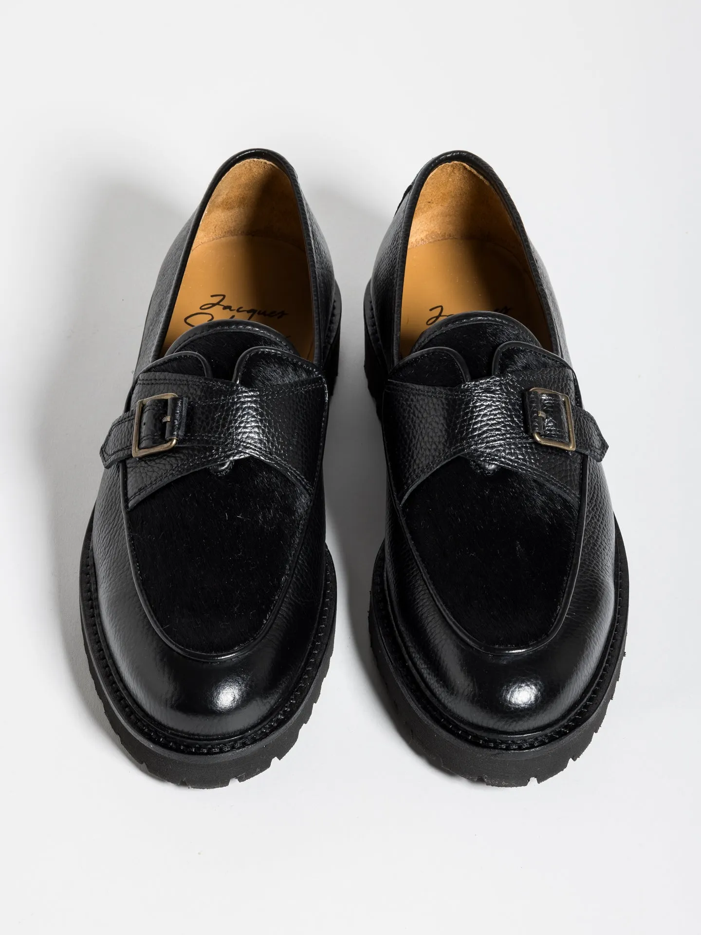 TOMMY LUG HAIRY CALF BLACK sold by Jacques Soloviere product image thumbnail 3