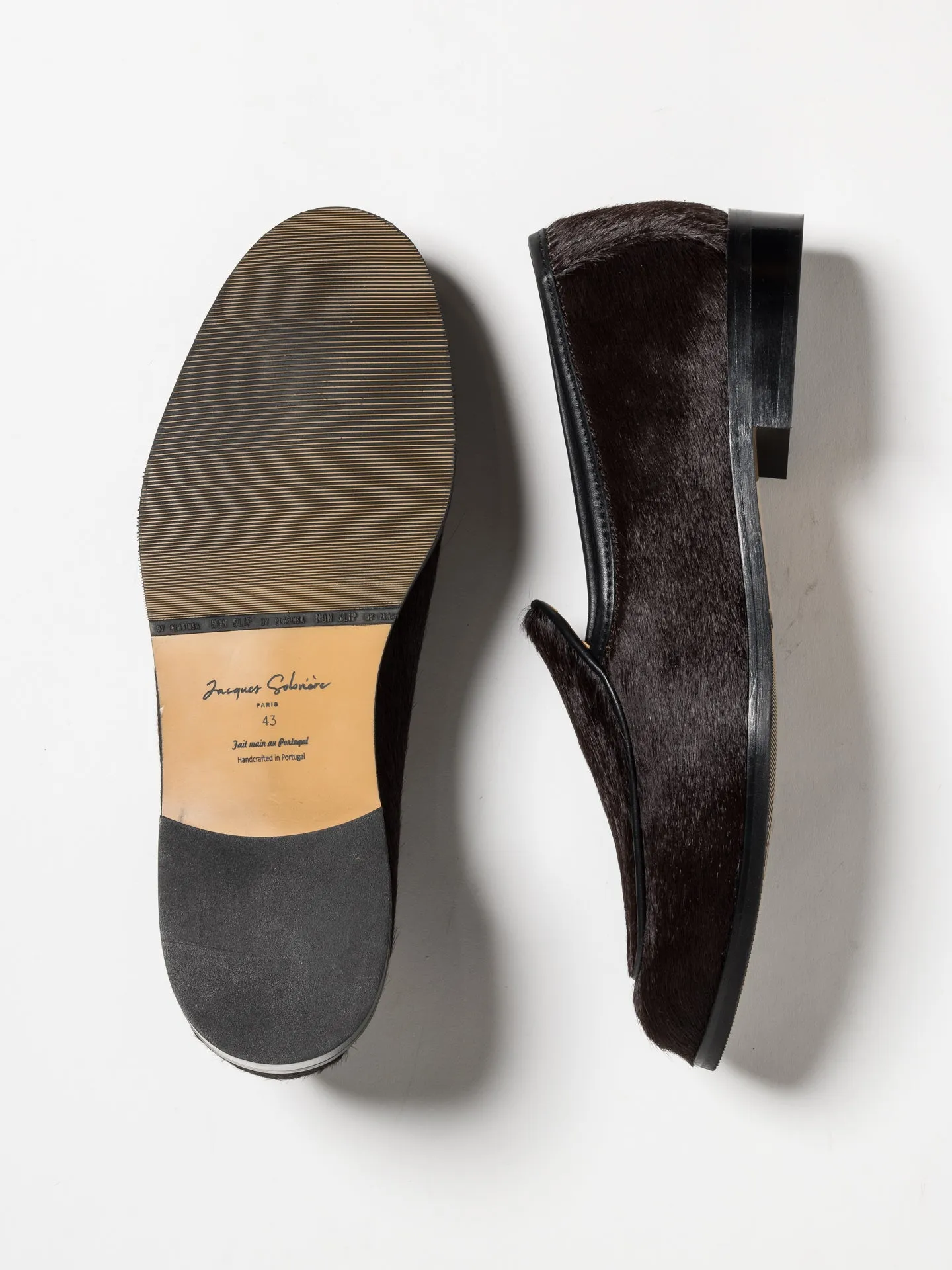 JACQUES NEW HAIRY CALF DARK BROWN sold by Jacques Soloviere product image thumbnail 4