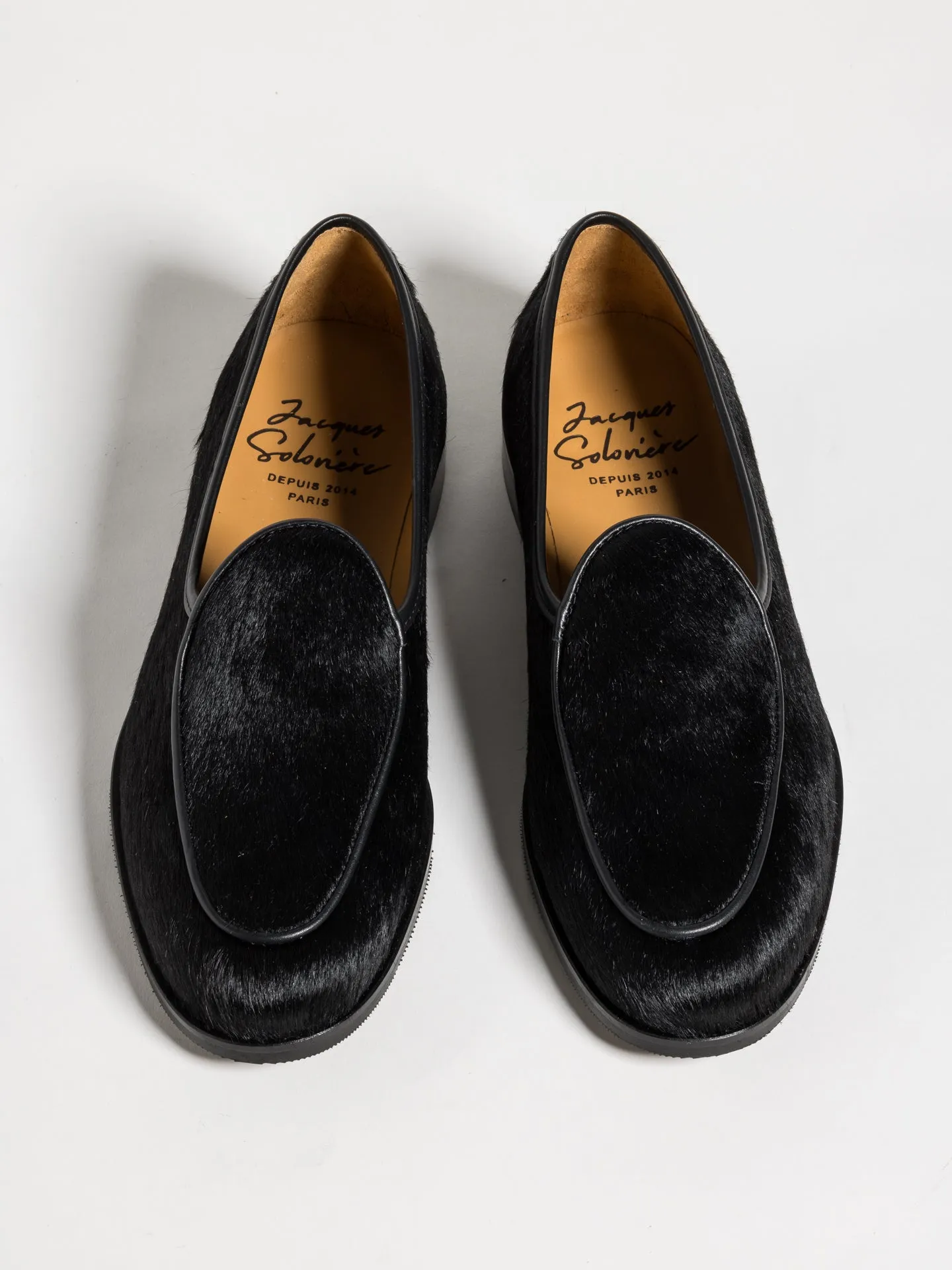 JACQUES NEW HAIRY CALF BLACK sold by Jacques Soloviere product image thumbnail 3