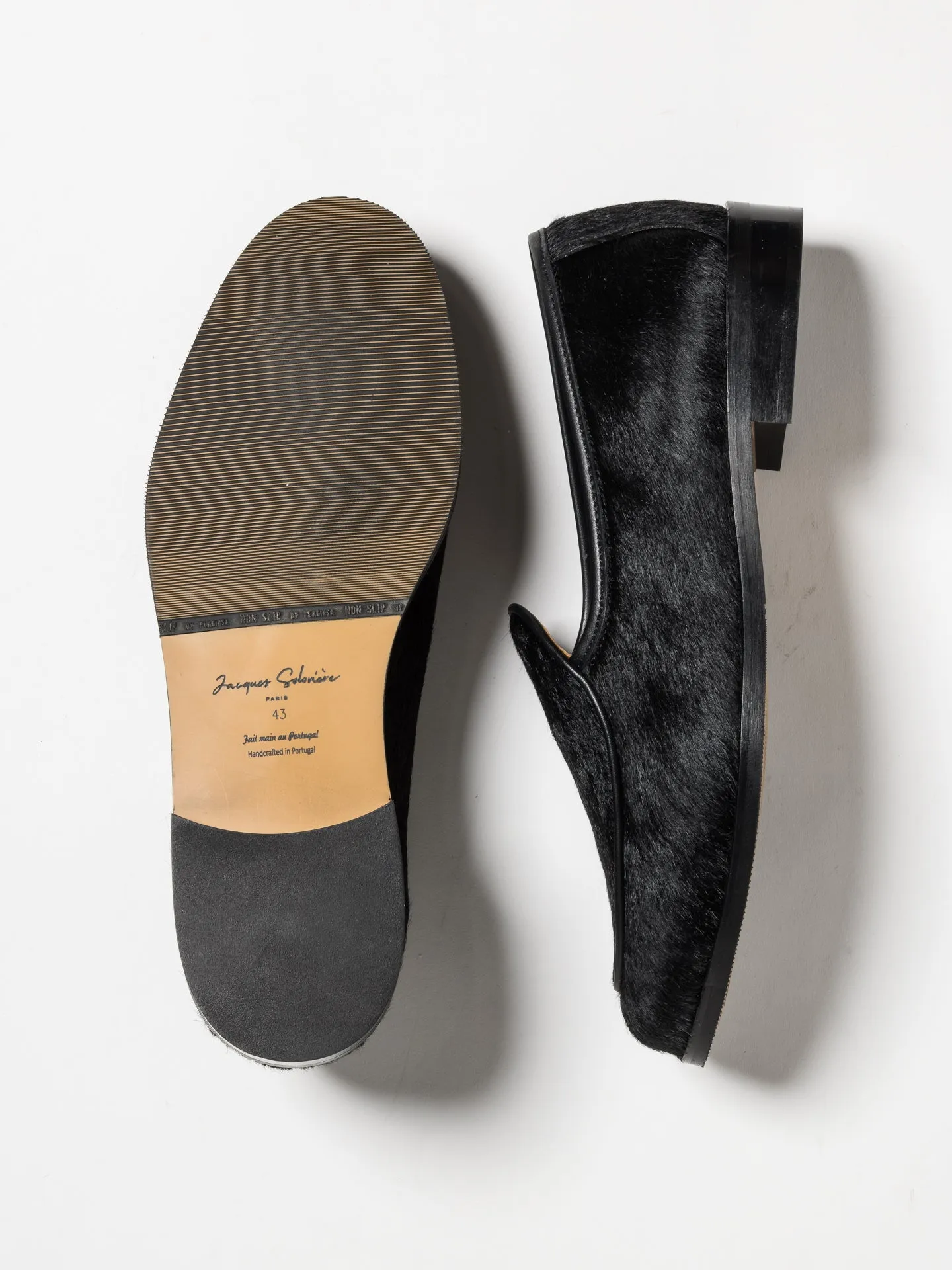 JACQUES NEW HAIRY CALF BLACK sold by Jacques Soloviere product image thumbnail 4