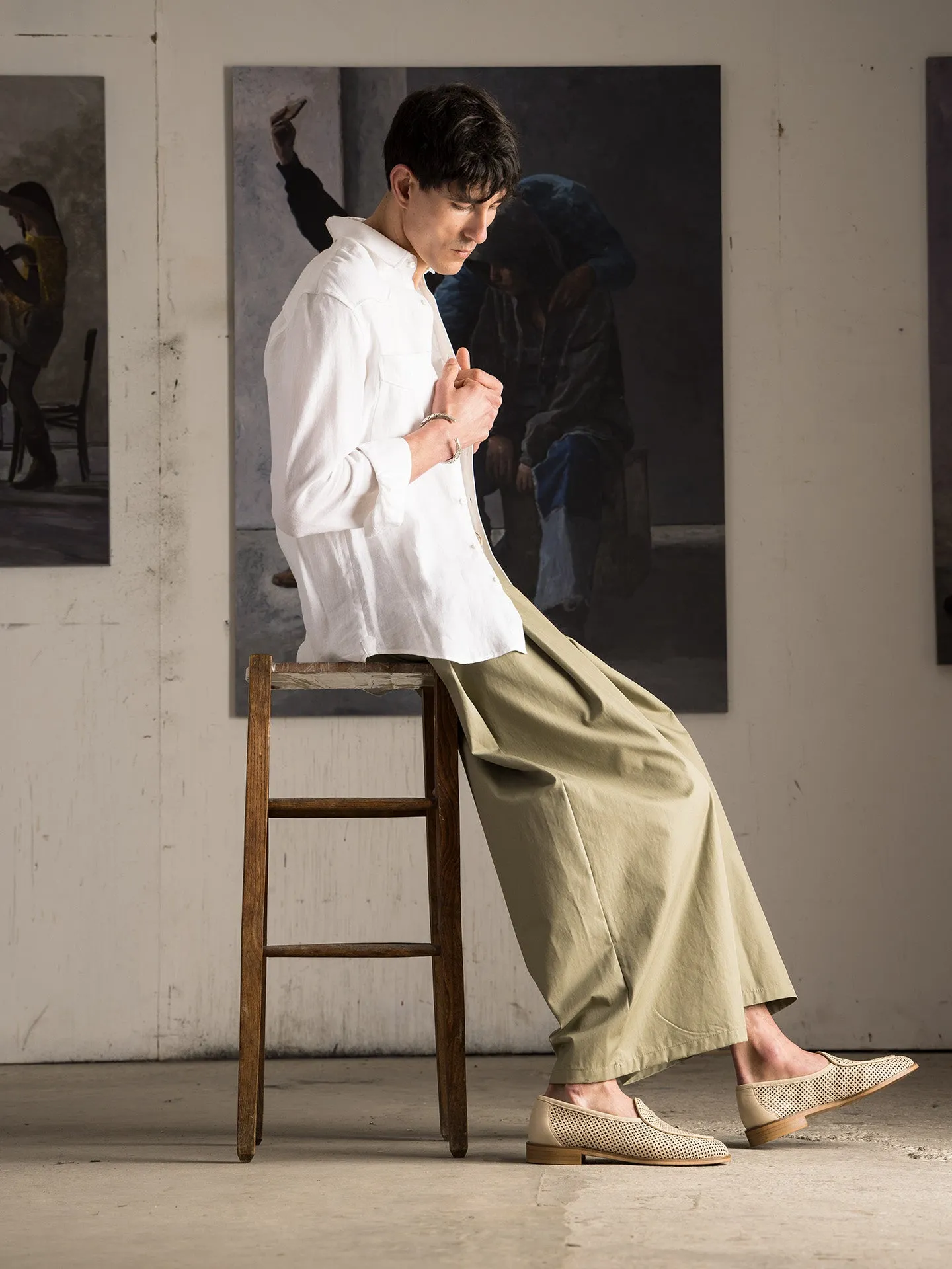 JACQUES NEW PERFO ÉCRU sold by Jacques Soloviere product image thumbnail 5