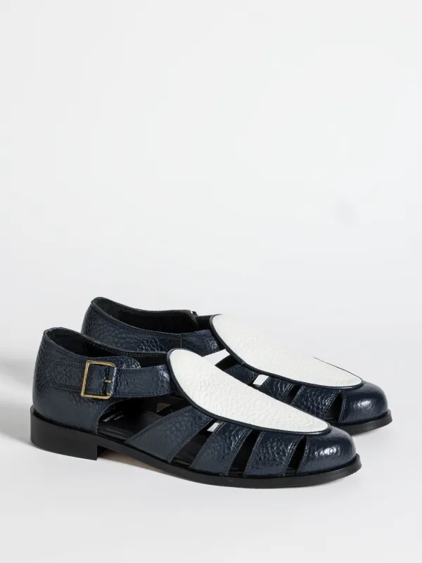 FRANCK BICOLOR NAVY & WHITE sold by Jacques Soloviere