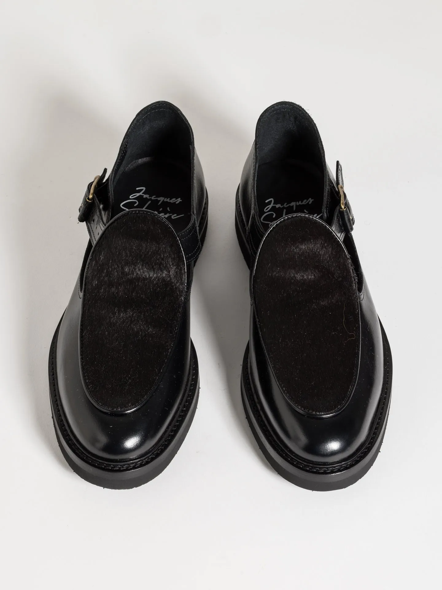 JO HAIRY CALF BLACK sold by Jacques Soloviere product image thumbnail 3