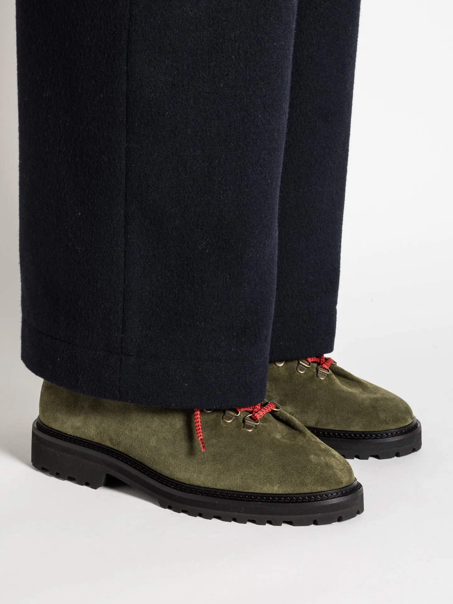 RASMUS LUG SUEDE KHAKI sold by Jacques Soloviere product image thumbnail 3