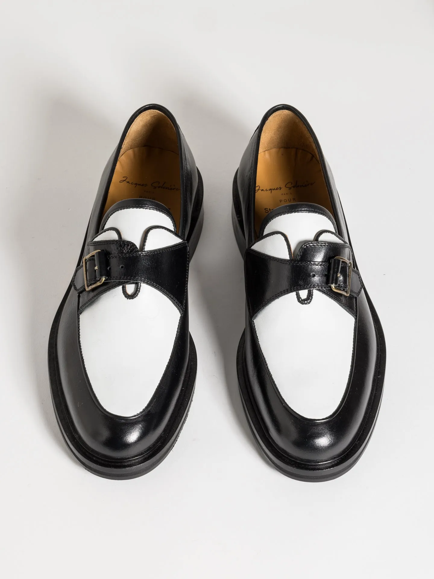 SERGE BICOLOR BLACK & WHITE sold by Jacques Soloviere product image thumbnail 4