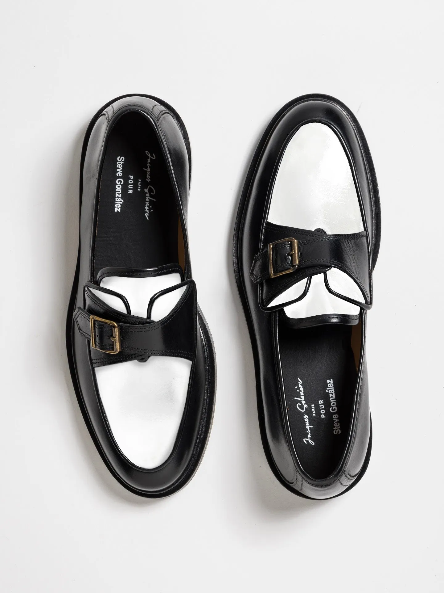 SERGE BICOLOR BLACK & WHITE sold by Jacques Soloviere product image thumbnail 3