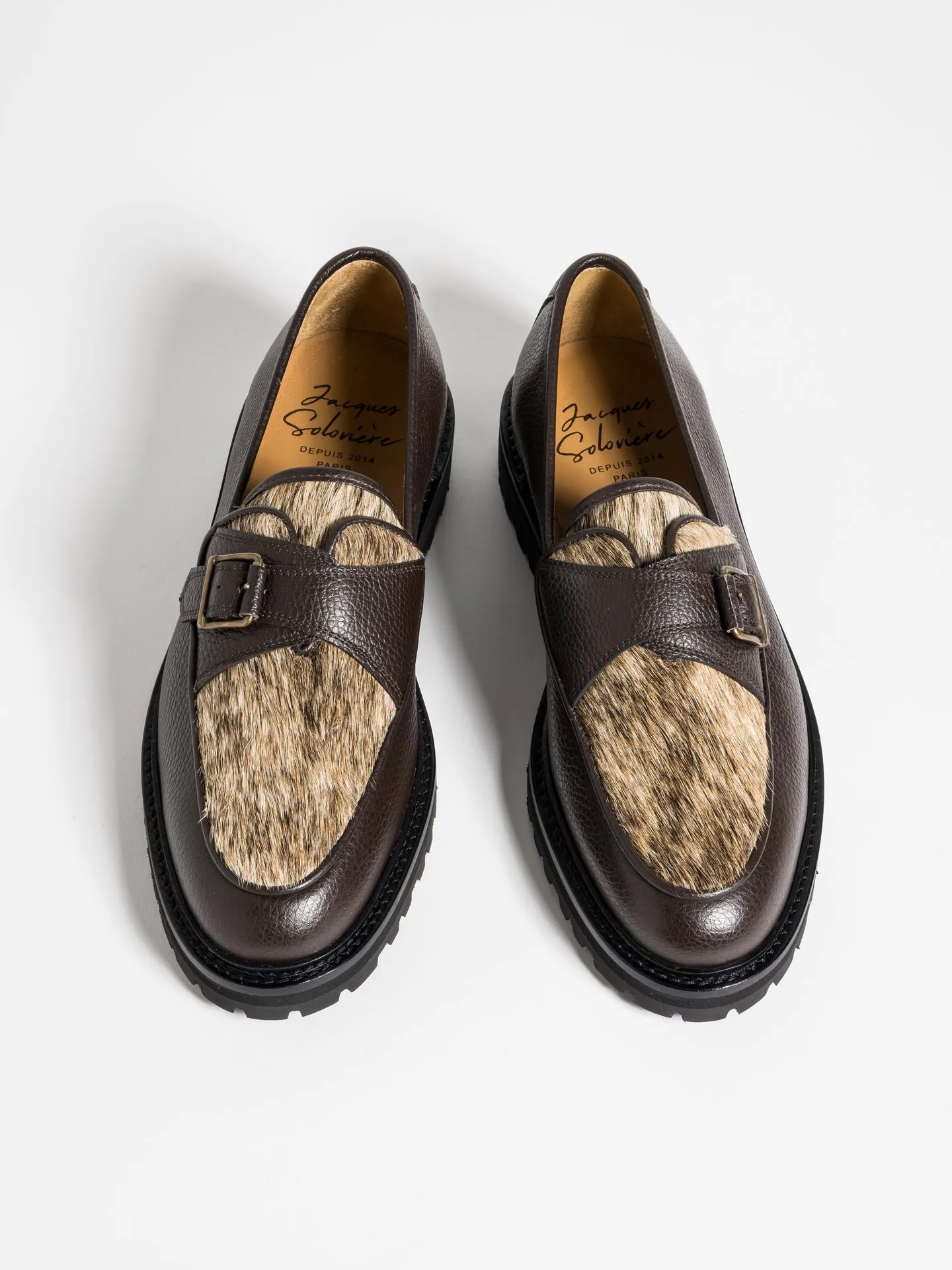 TOMMY LUG HAIRY CALF sold by Jacques Soloviere product image thumbnail 3