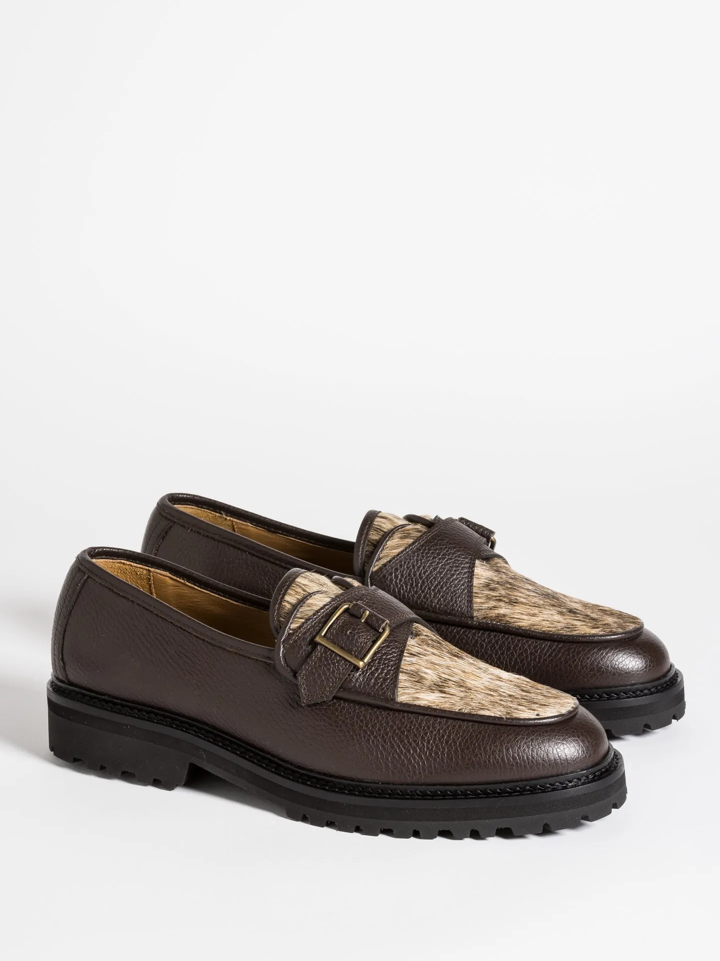 TOMMY LUG HAIRY CALF sold by Jacques Soloviere