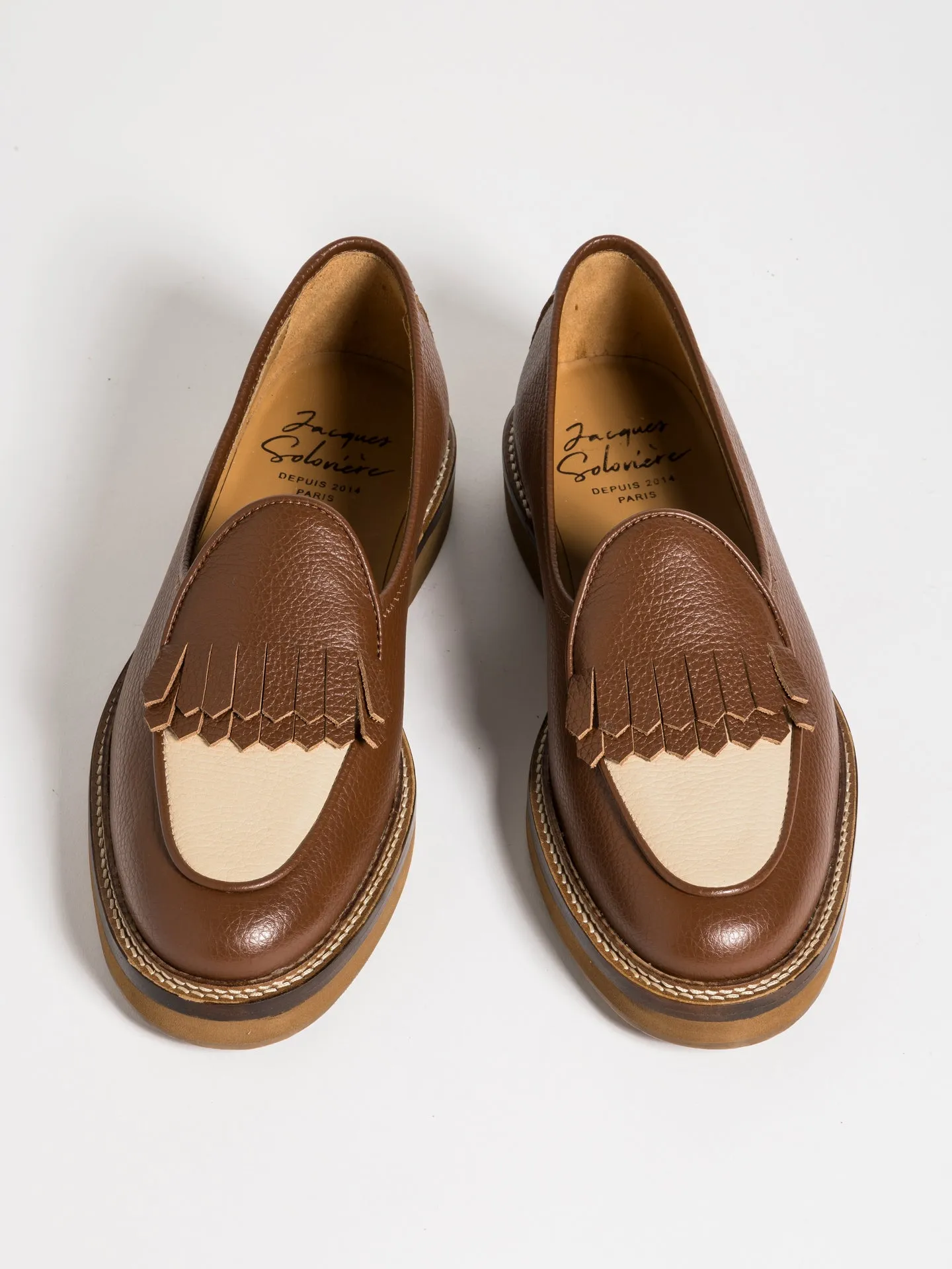 HADY MICRO BICOLOR TAN sold by Jacques Soloviere product image thumbnail 3