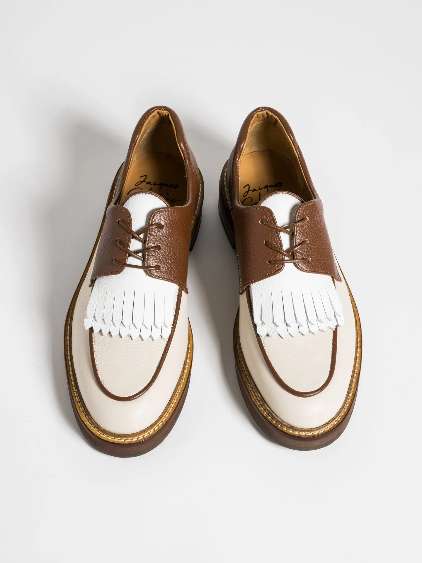 MIGUEL TRICOLOR TAN sold by Jacques Soloviere product image thumbnail 3