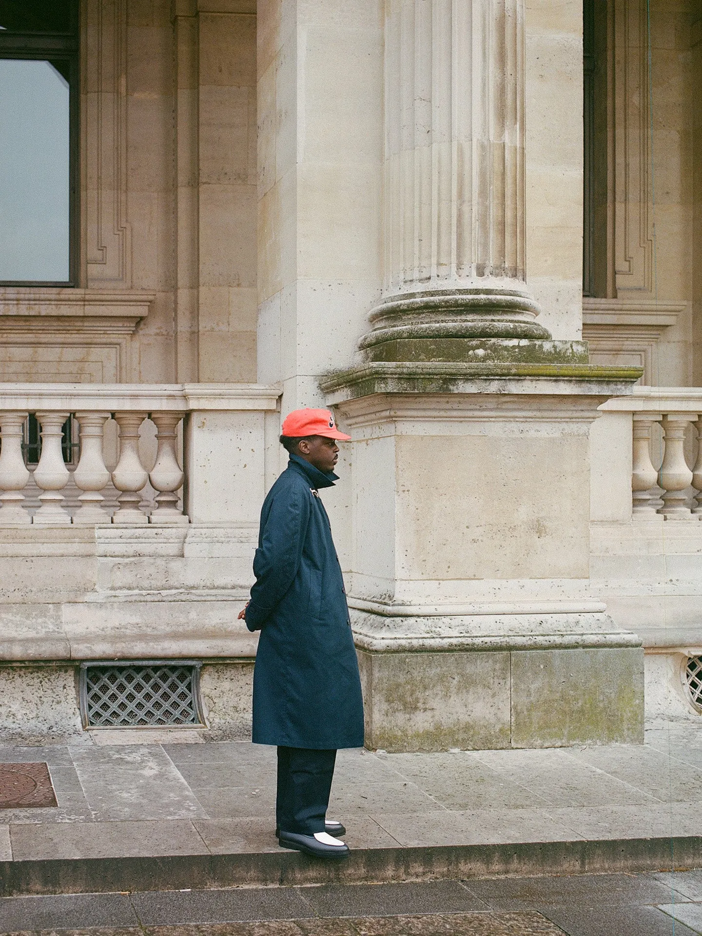 LEX GRAINED NAVY AND WHITE SG sold by Jacques Soloviere product image thumbnail 5