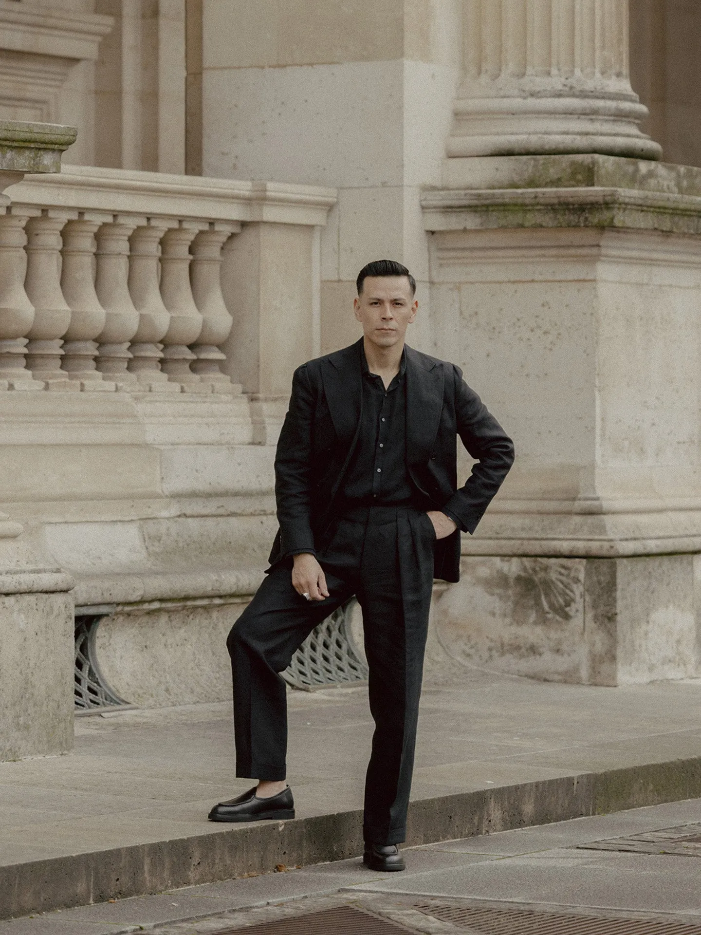 LEX GRAINED BLACK SG sold by Jacques Soloviere product image thumbnail 2