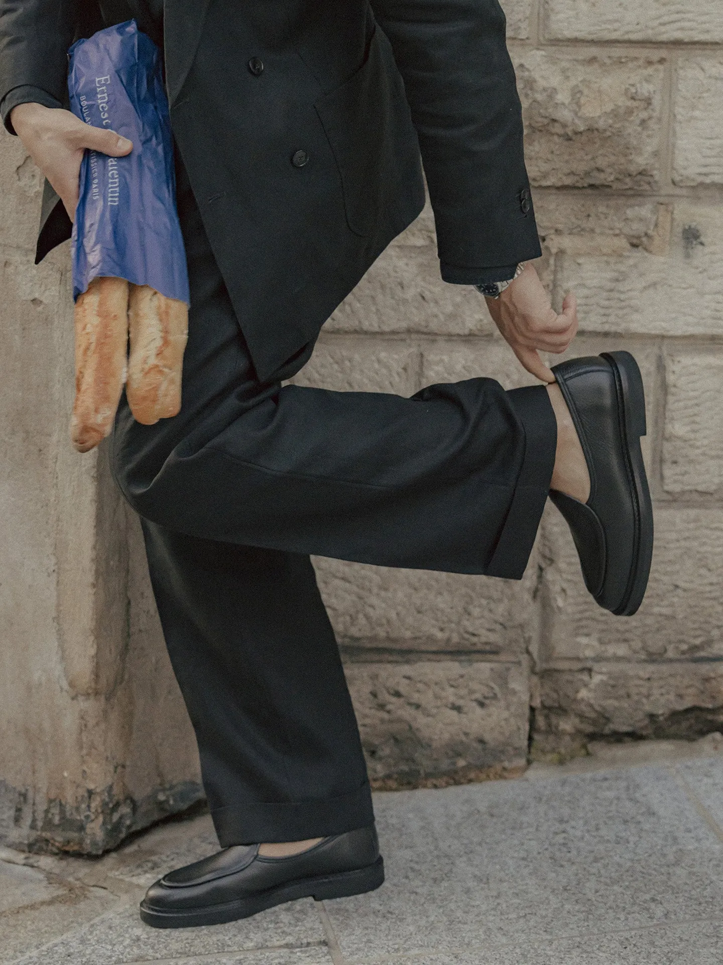 LEX GRAINED BLACK SG sold by Jacques Soloviere product image thumbnail 3