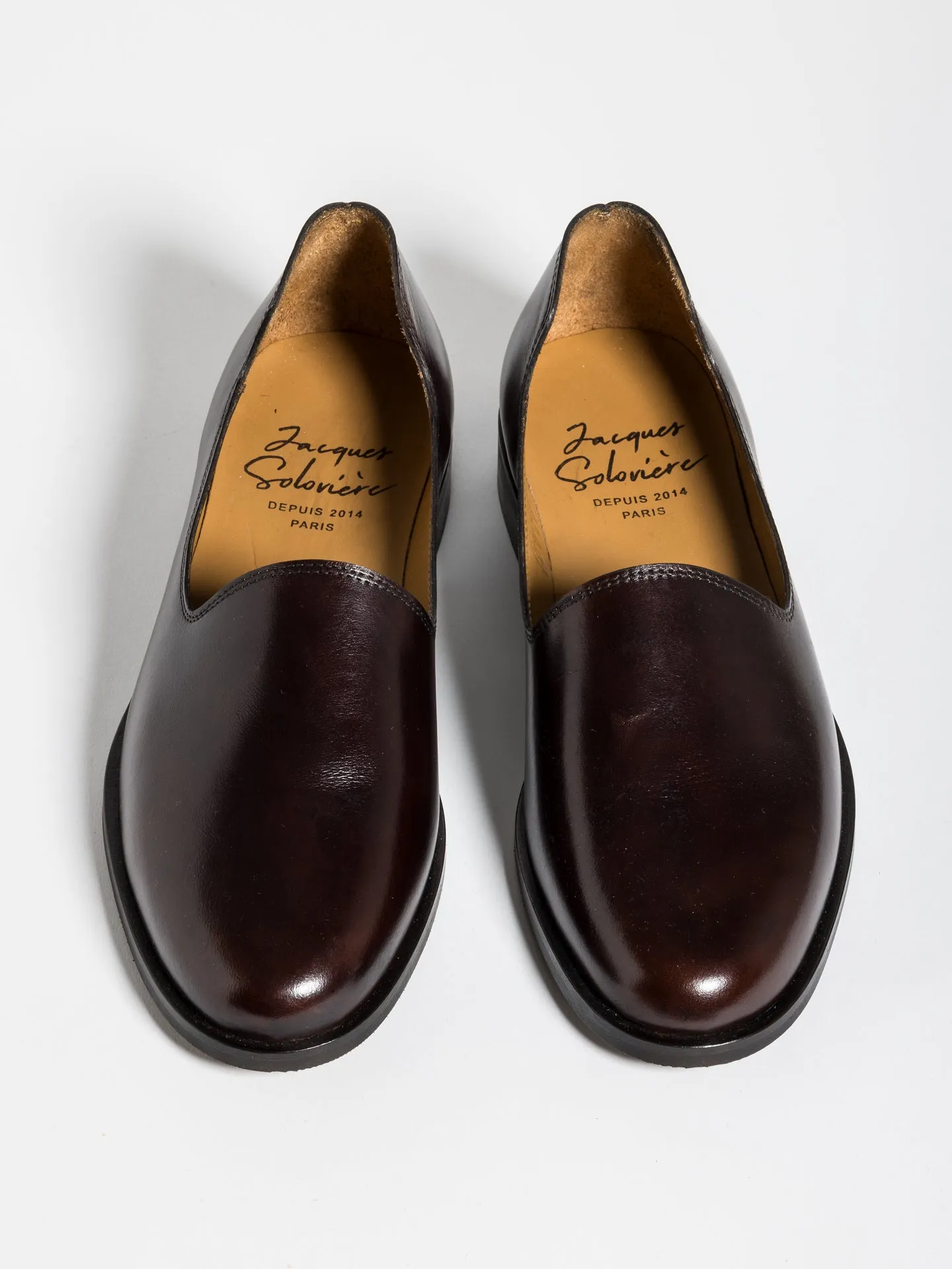 SLIM DARK BROWN LEATHER sold by Jacques Soloviere product image thumbnail 3